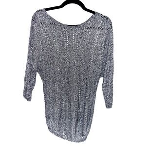 Fun Crochet Unnamed Gray Tunic Small